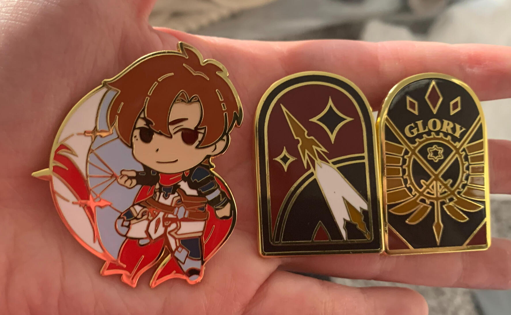 TKA Enamel Pins (B grade) - 5 pts